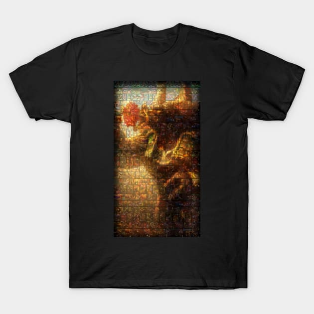 Alistar Mosaic Portrait 3 T-Shirt by nowtfancy